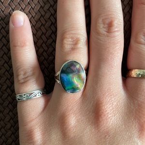 Ring- multi color stone